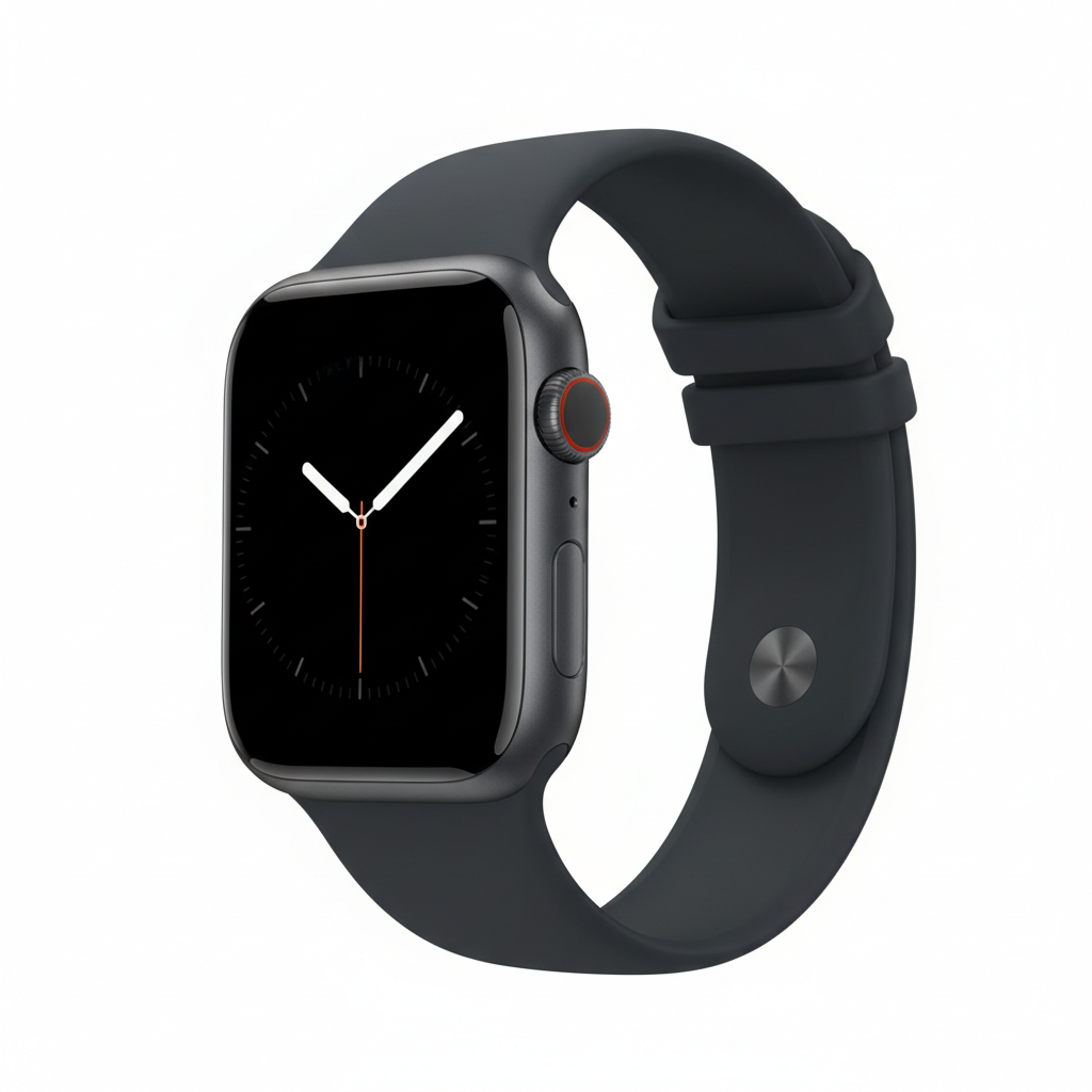Apple Watch SE Midnight Angle