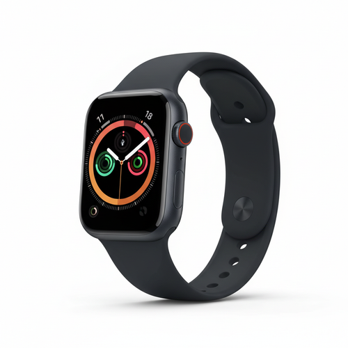 Apple Watch Series 8 Midnight Angle
