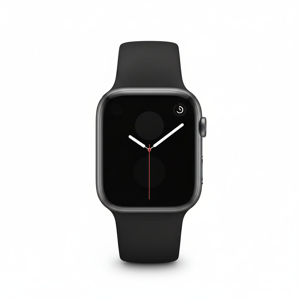 Apple Watch with Midnight Sport Band